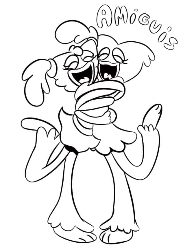 Kissy Missy pro Děti omalovánka