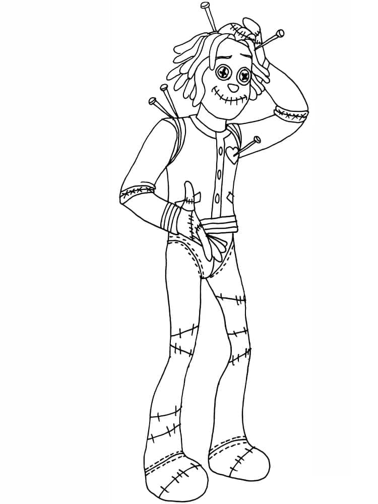 Krásné Monster High omalovánka