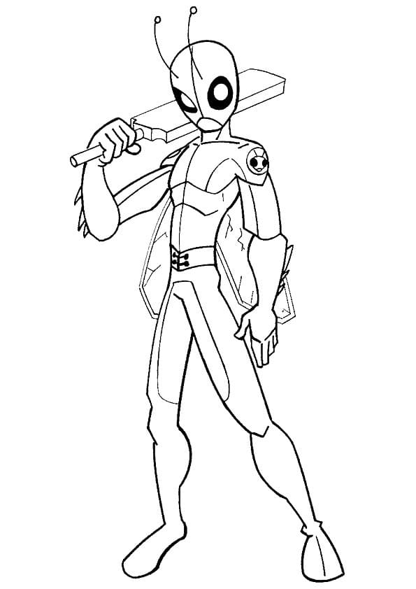 Kriketový (18) omalovánka