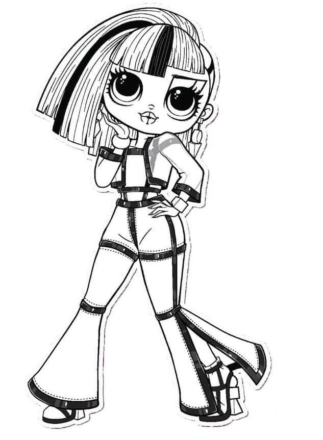 LOL OMG Angles omalovánka