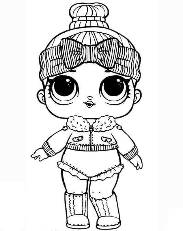 LOL Panenka Zdarma omalovánka