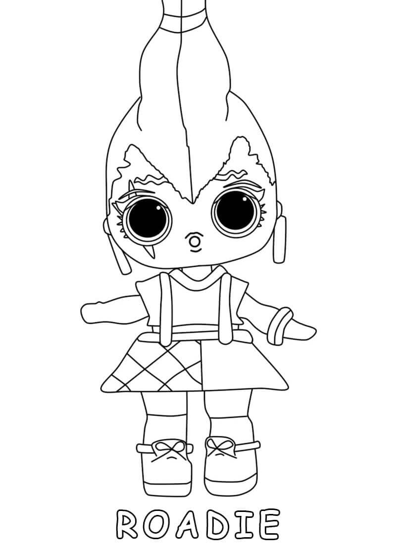 LOL Surprise omalovánka