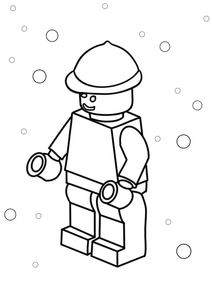 Lego Hračka omalovánka