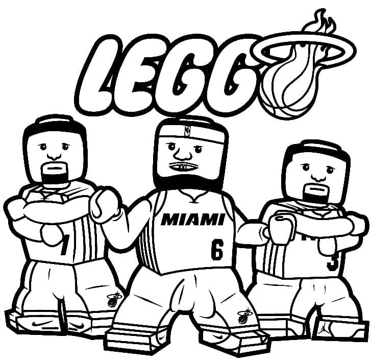 Lego Zdarma Tisknutelné omalovánka