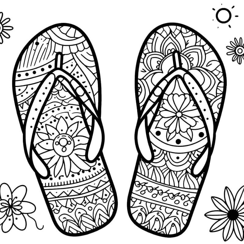 Letní sezóna omalovánka