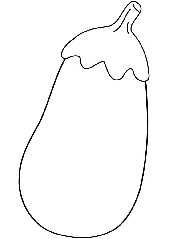 Lilek pro 1leté Děti omalovánka