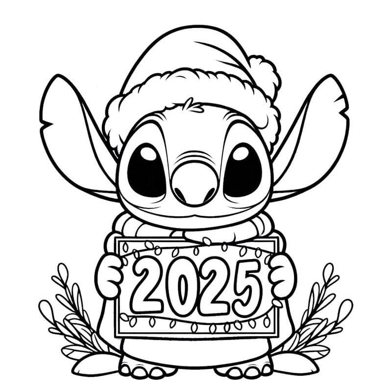 Lilo a Stitch Zdarma Tisknutelný omalovánka