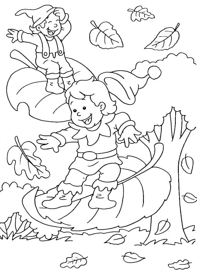 List pro 4leté Děti omalovánka