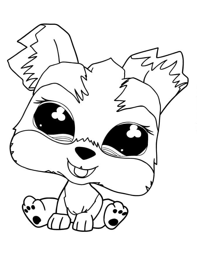Littlest Pet Shop (28) omalovánka