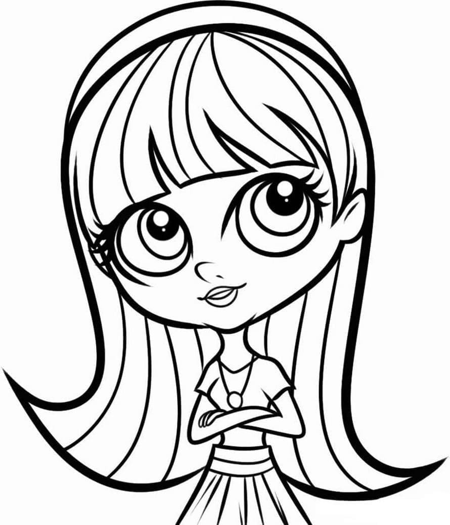 Littlest Pet Shop (37) omalovánka