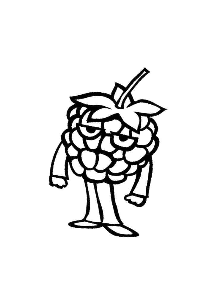 Malina pro Děti omalovánka