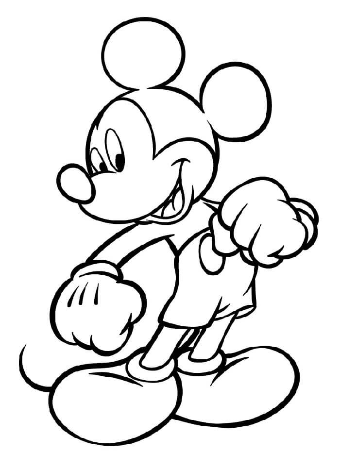 Mickey Mouse Disney omalovánka