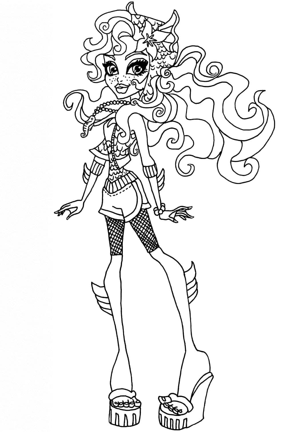 Monster High (2) omalovánka