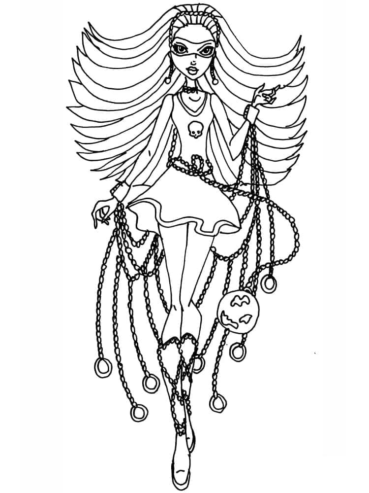 Monster High (5) omalovánka