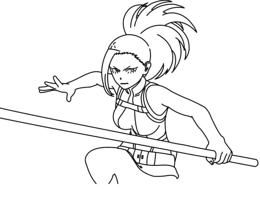 My Hero Academia Tisknutelná pro Děti omalovánka