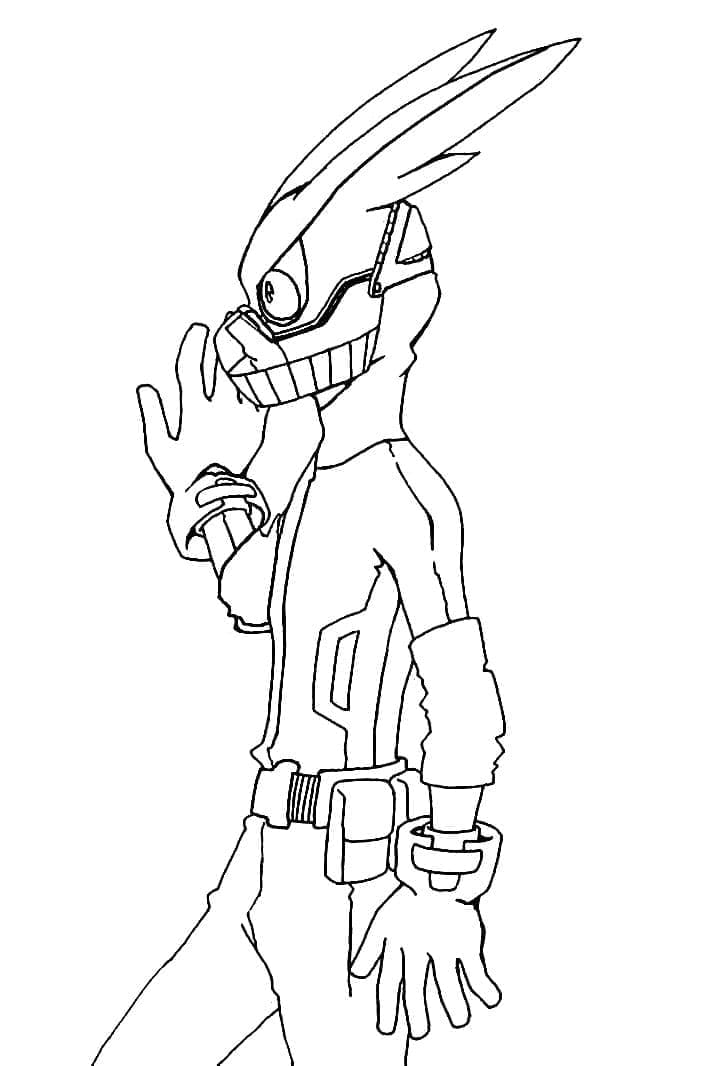 My Hero Academia Zdarma Tisknutelná omalovánka