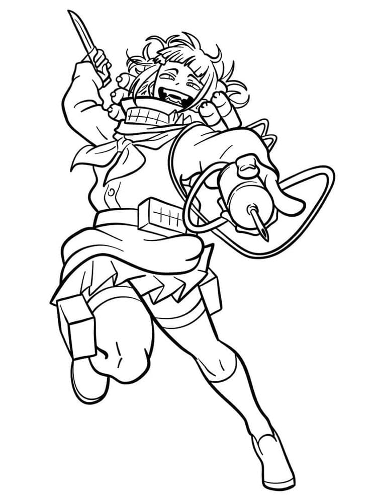 My Hero Academia k Tisku omalovánka