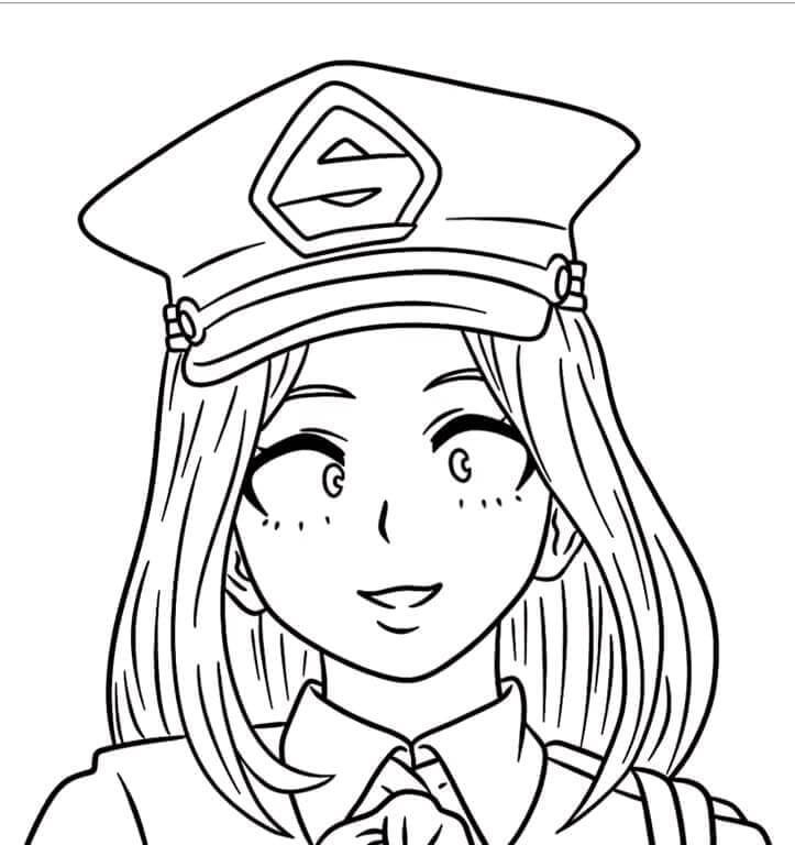 My Hero Academia pro 6leté Děti omalovánka