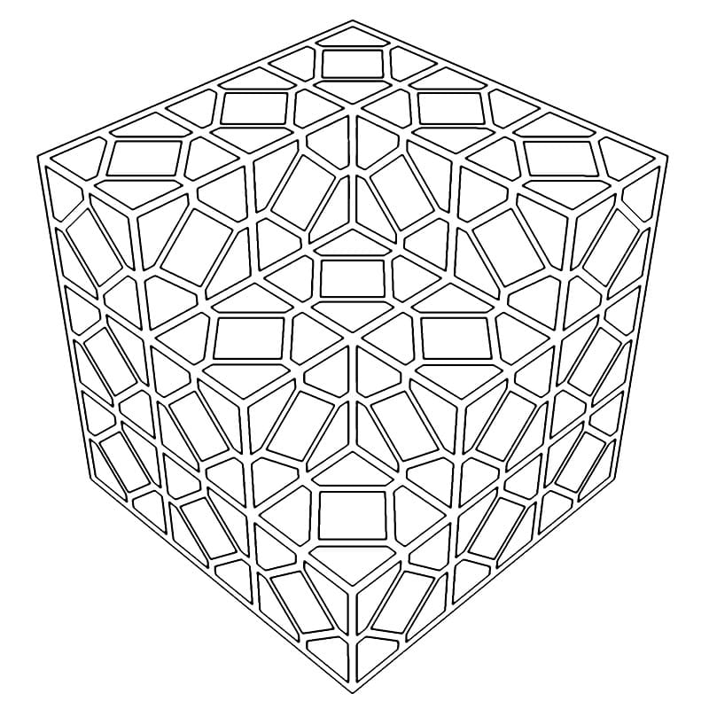 Nádherná Mozaika omalovánka