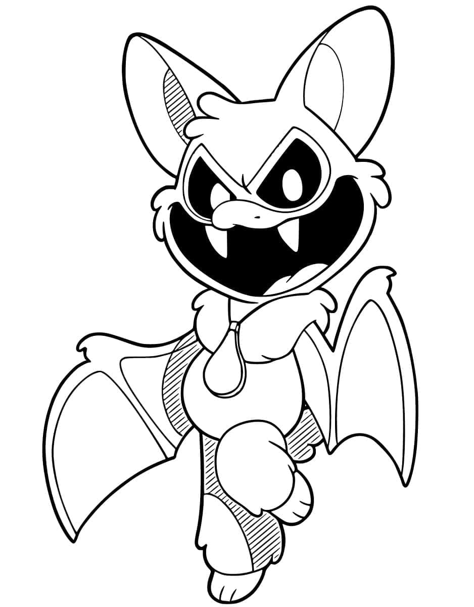 Nightmare Critters (13) omalovánka