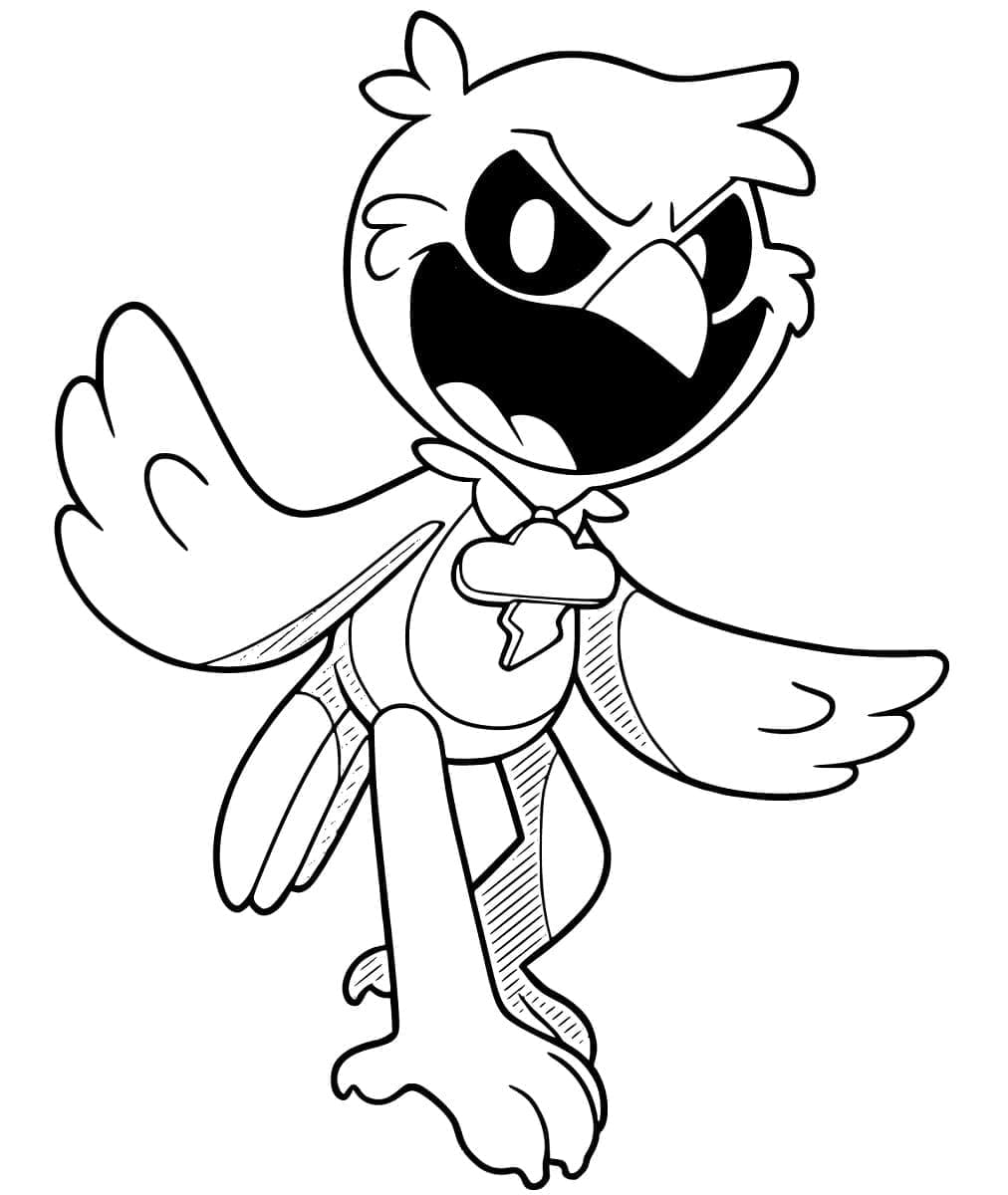 Nightmare Critters (16) omalovánka