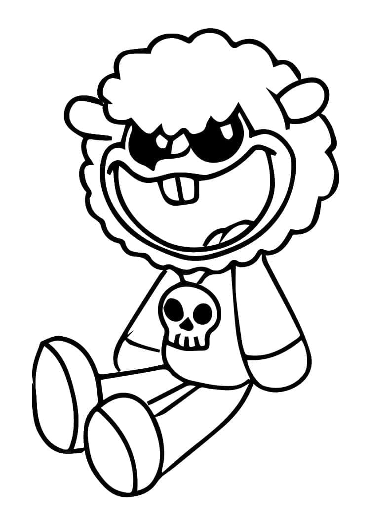 Nightmare Critters (20) omalovánka