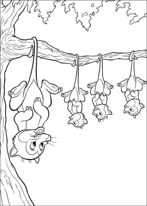 Okouzlující Bambi omalovánka