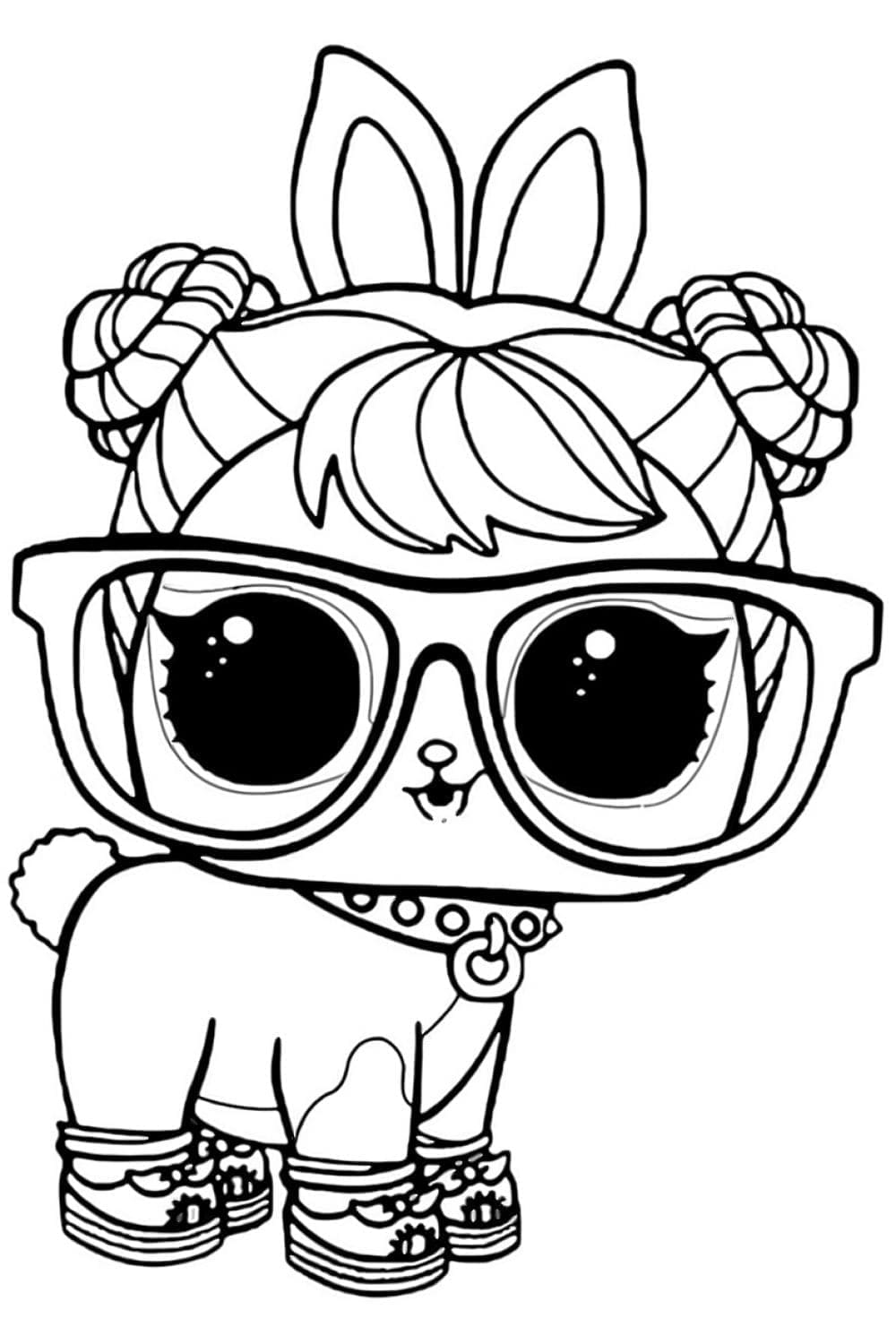 Okouzlující LOL Mazlíčci omalovánka