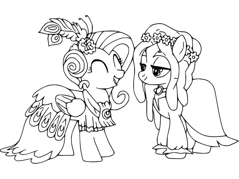 Okouzlující Můj malý Pony omalovánka