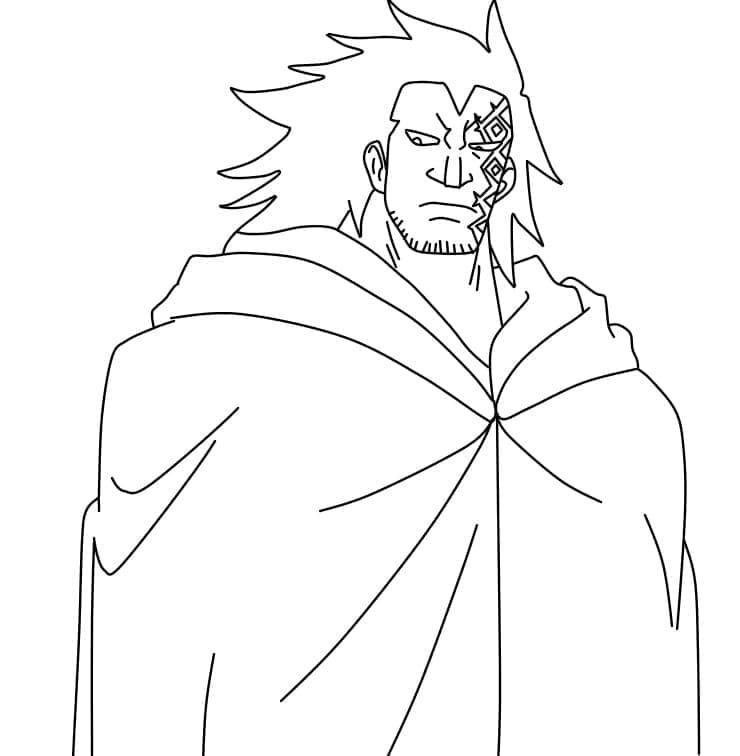 One Piece k Vymalování omalovánka