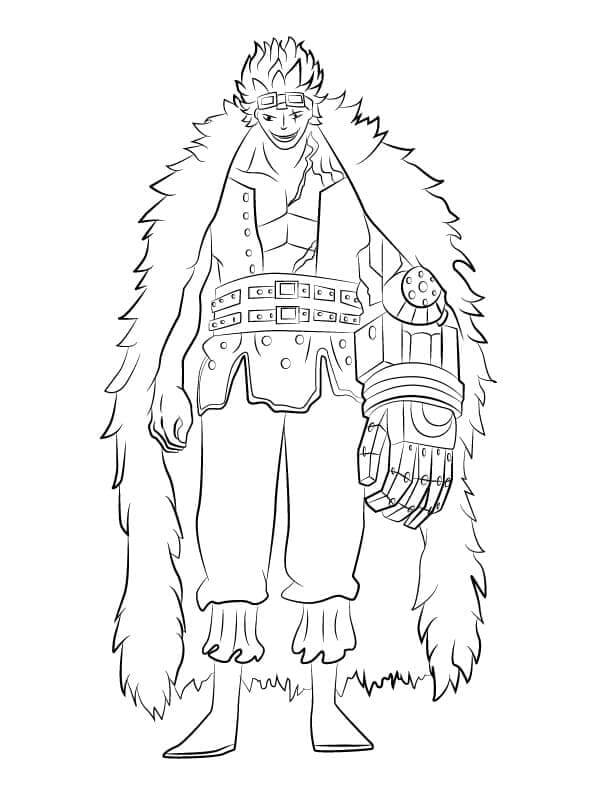 One Piece pro 6leté Děti omalovánka