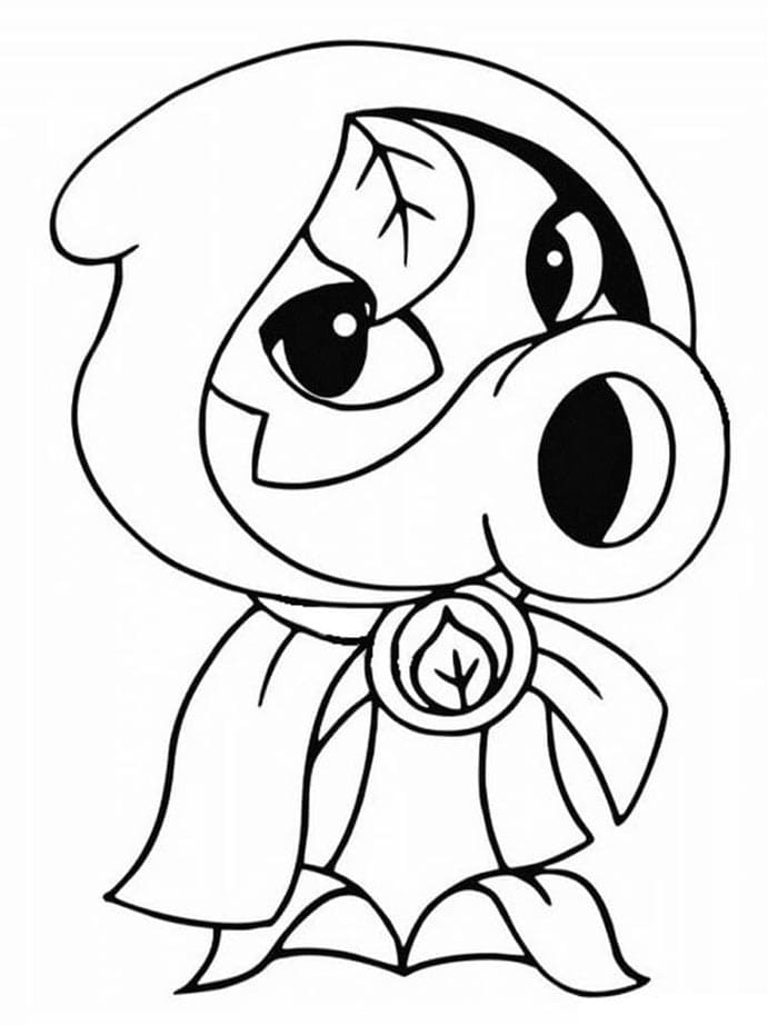 Plants vs Zombies (14) omalovánka