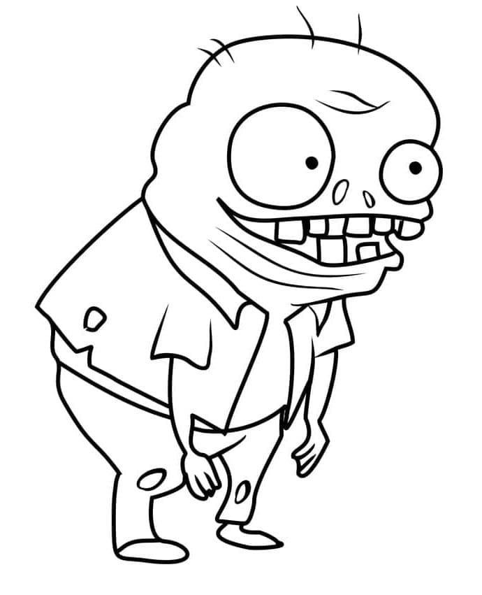 Plants vs Zombies (15) omalovánka