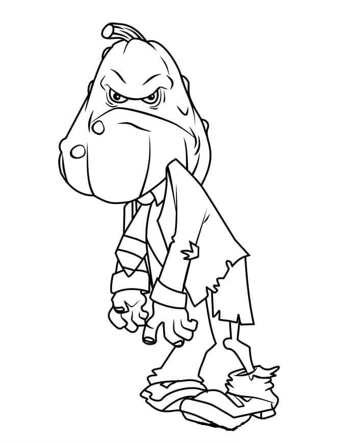 Plants vs Zombies (27) omalovánka