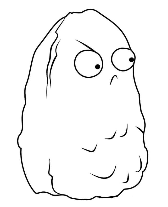 Plants vs Zombies (32) omalovánka