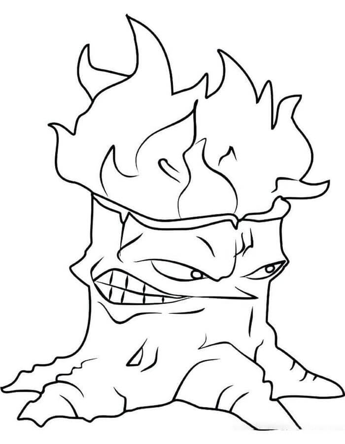 Plants vs Zombies (35) omalovánka