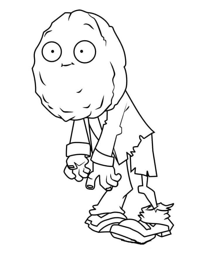 Plants vs Zombies (38) omalovánka