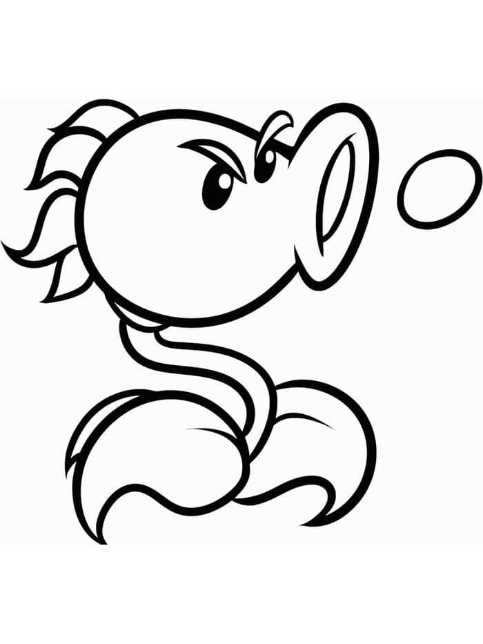 Plants vs Zombies (40) omalovánka