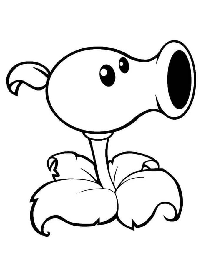 Plants vs Zombies (41) omalovánka