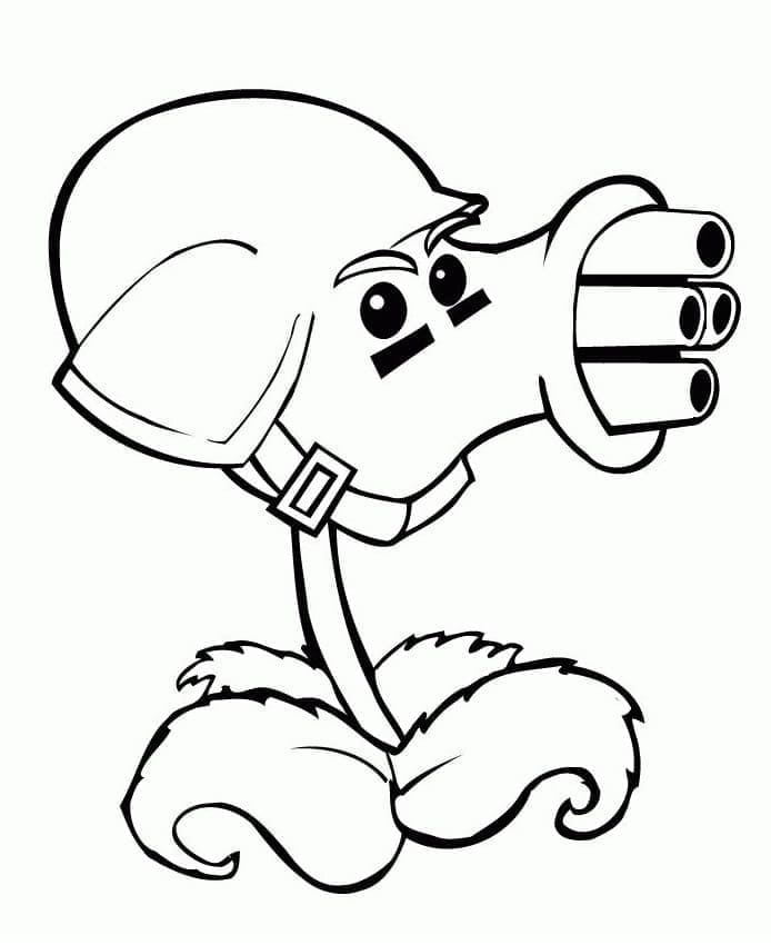 Plants vs Zombies (7) omalovánka