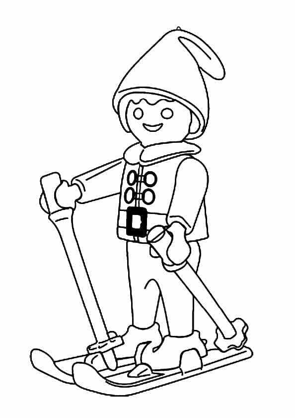 Playmobil Tisknutelné omalovánka