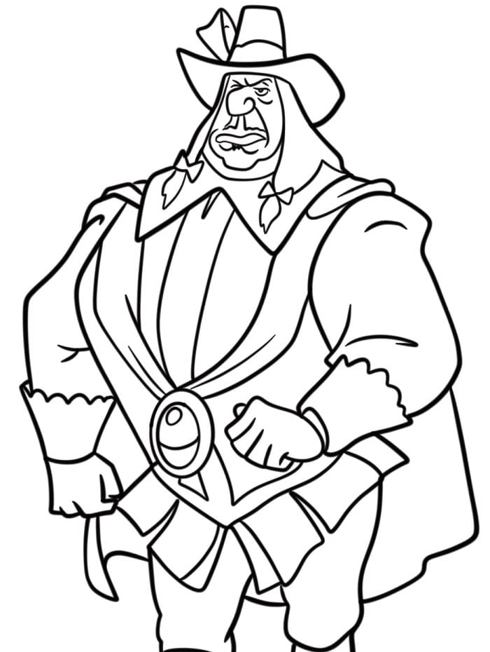 Pocahontas pro 1leté Děti omalovánka