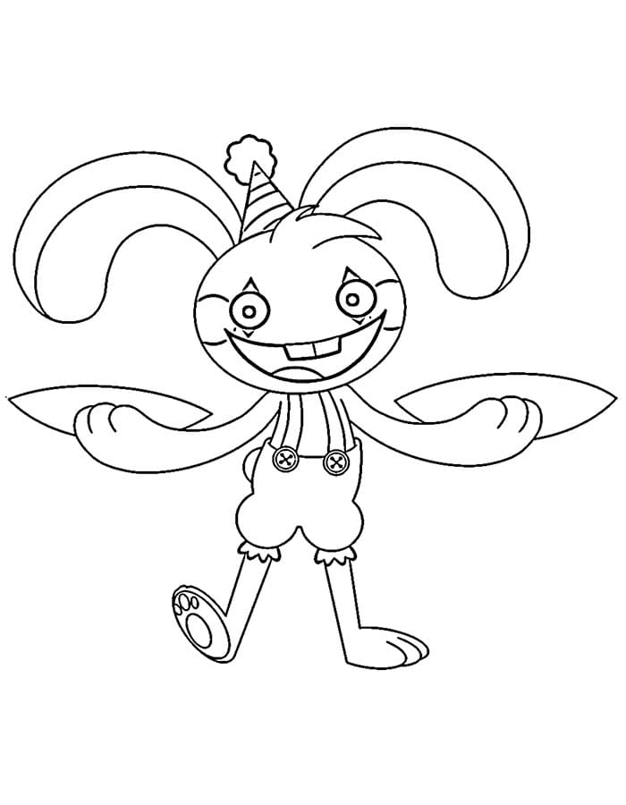 Poppy Playtime (10) omalovánka