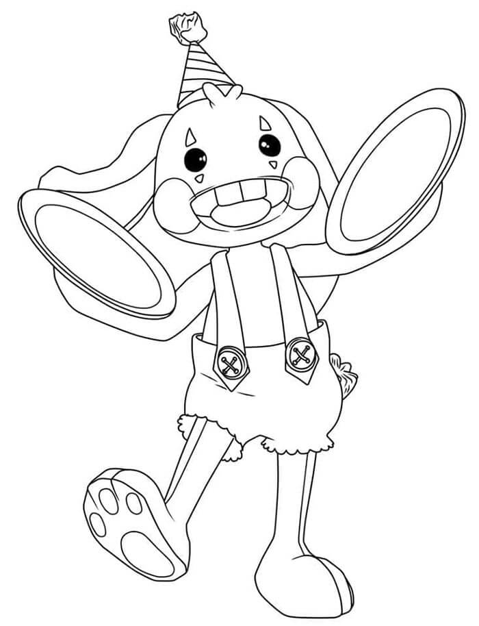 Poppy Playtime (17) omalovánka