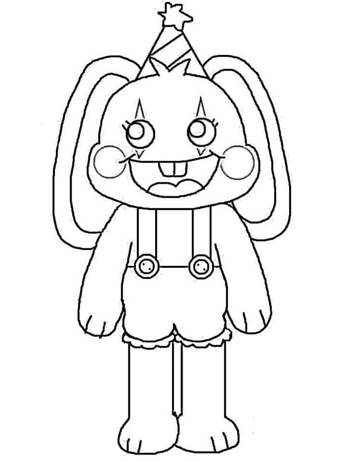 Poppy Playtime (19) omalovánka