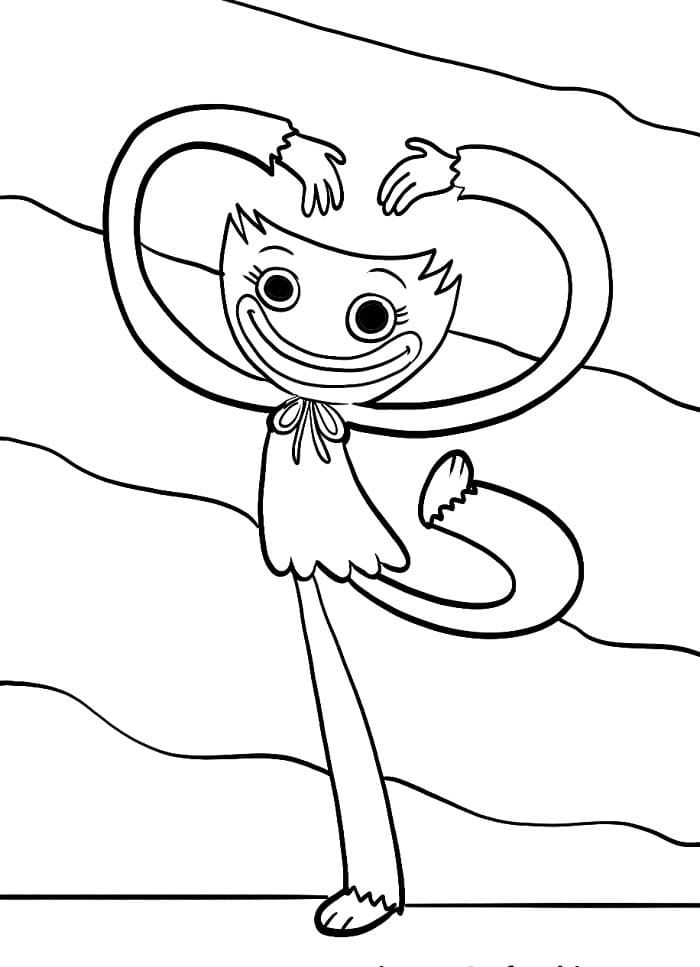 Poppy Playtime (2) omalovánka