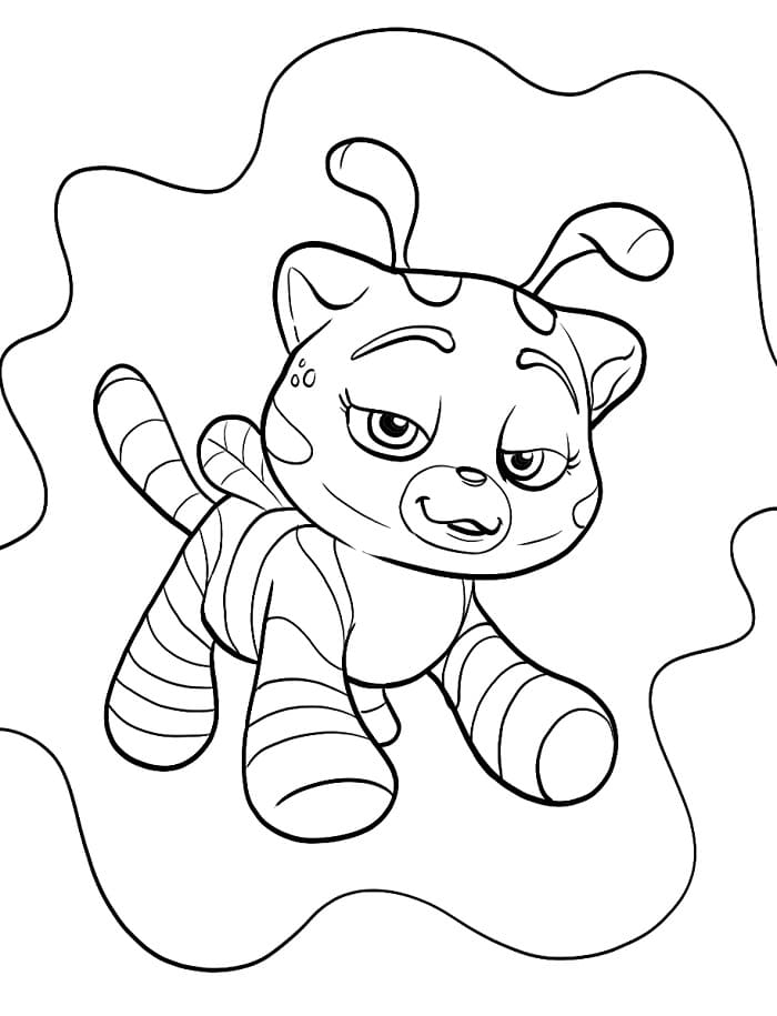 Poppy Playtime pro 6leté Děti omalovánka