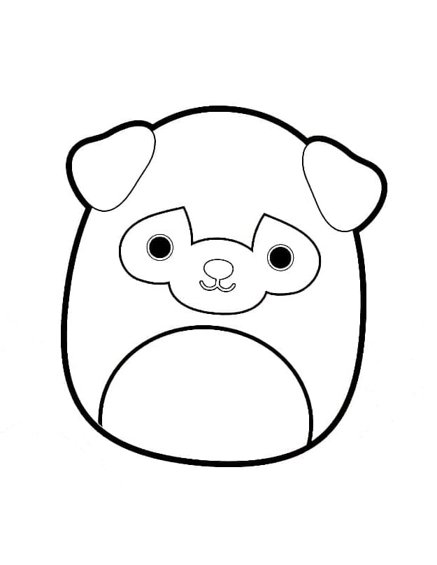 Půvabné Squishmallows omalovánka