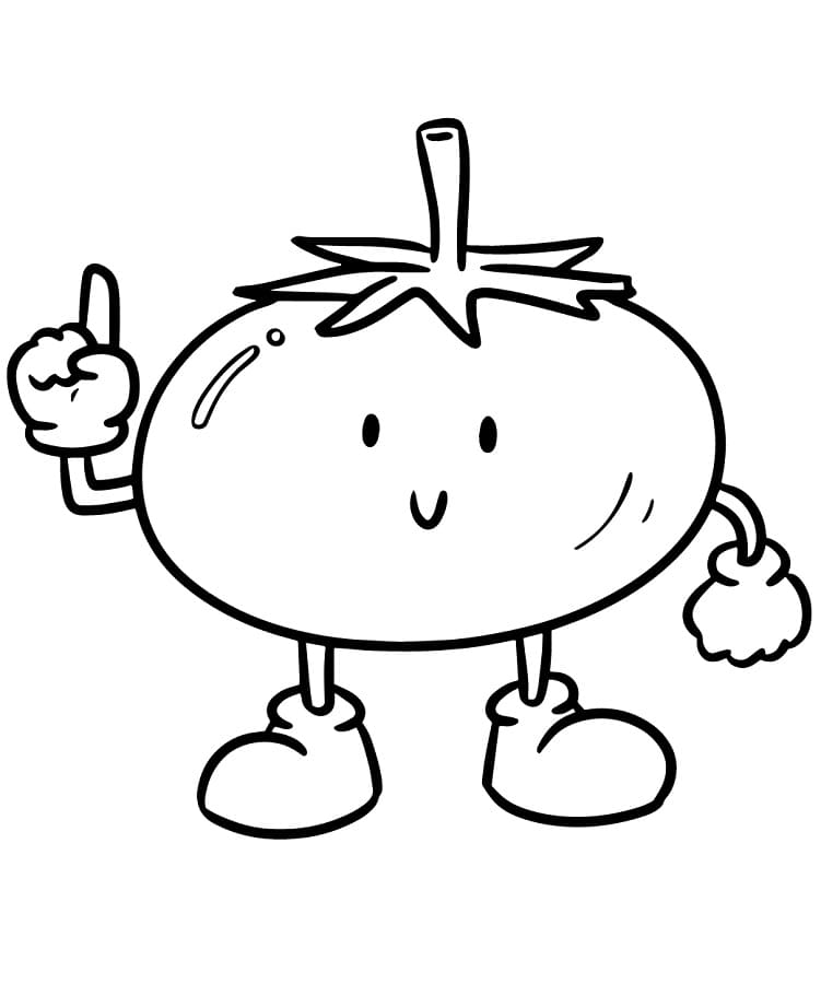 Rajče pro 3leté Děti omalovánka