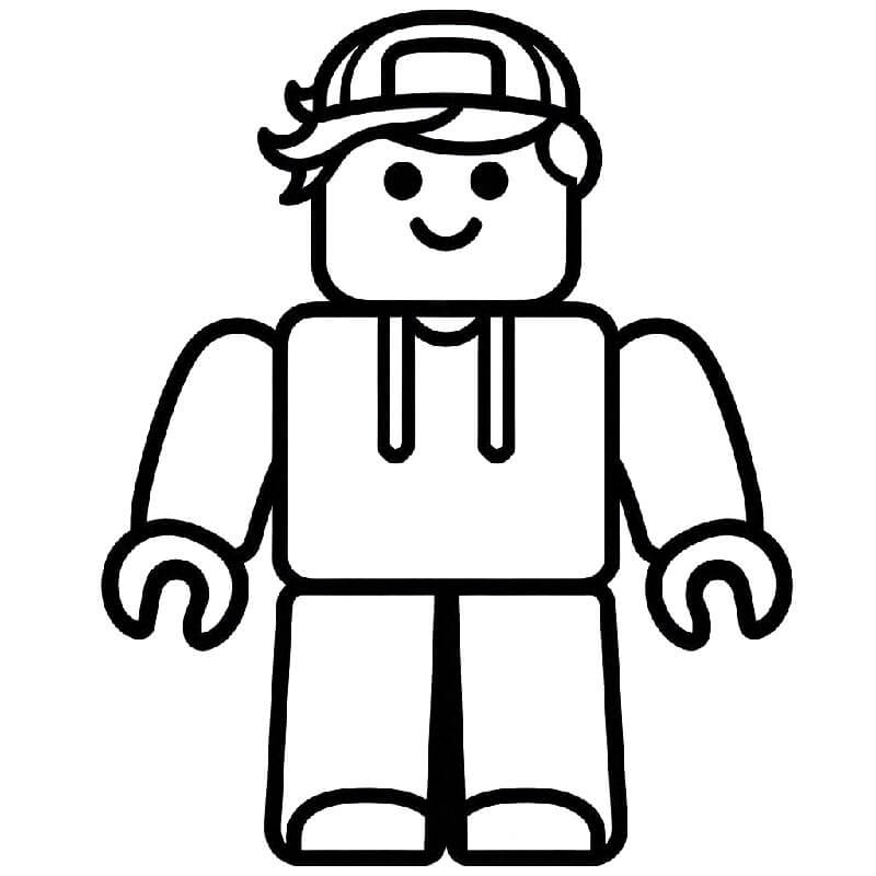 Roblox Tisknutelný pro Děti omalovánka